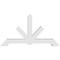 Ekena Millwork Vanguard Architectural Grade PVC Gable Bracket, 84"W x 45 1/2"H x 6"D x 6"F, 13/12 Pitch GBP084X46X0606VAN00 - alternate 3